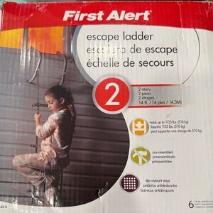 First Alert 2-Story Fire Escape Ladder (14 ft) - Brand New in Box